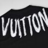 LV T-shirt Brushstroke Logo Black