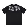 LV T-shirt Brushstroke Logo Black