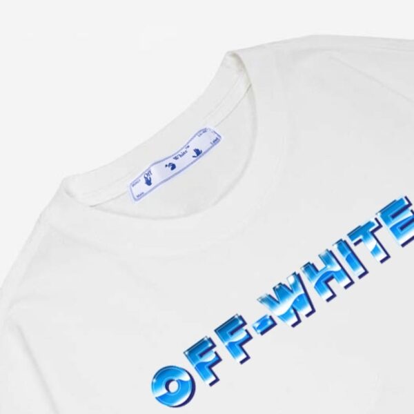 dfdf53353-12.jpg OFF-WHT T-shirt Blue Arrows Logo