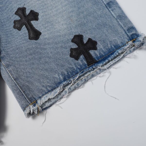 dfdfdf-14.jpg CHRM HRTS Shorts Black Cross Denim