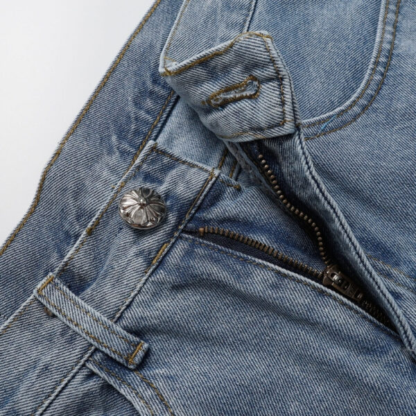 dfdfdf-2.jpg CHRM HRTS Shorts Black Cross Denim