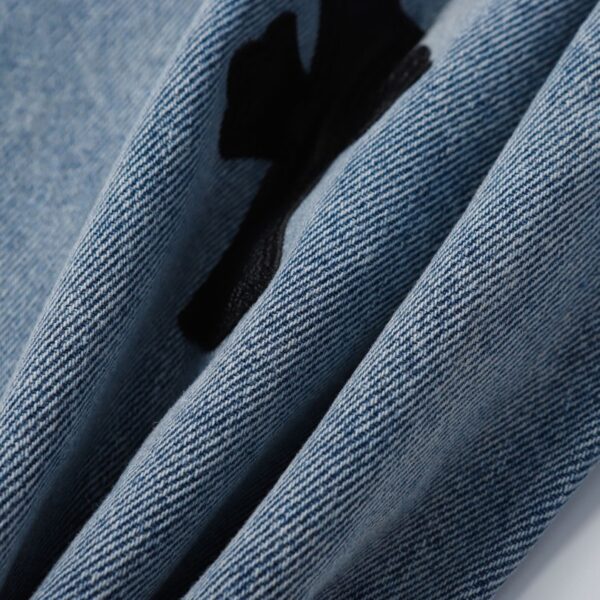 dfdfdf-9.jpg CHRM HRTS Shorts Black Cross Denim