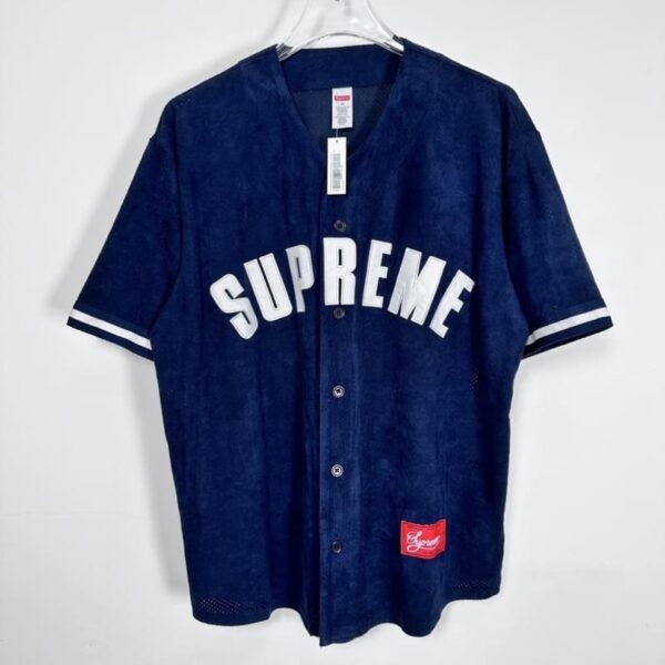 dfdfgdf9023-1.jpg SPRM Jersey Button-Up Velour Logo Navy