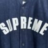 dfdfgdf9023-5.jpg SPRM Jersey Button-Up Velour Logo Navy