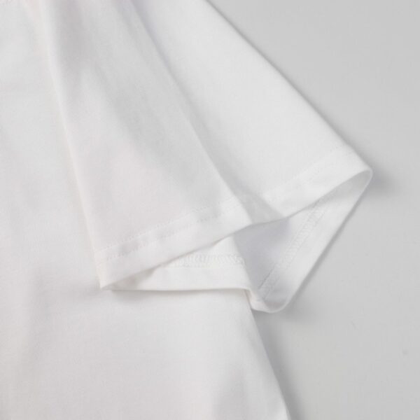 CHRM HRTS T-shirt White Cross Embroidery