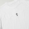 CHRM HRTS T-shirt White Cross Embroidery