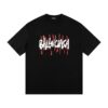 dfhfdh-2.jpg BLNCG T-shirt Graffiti Print Black
