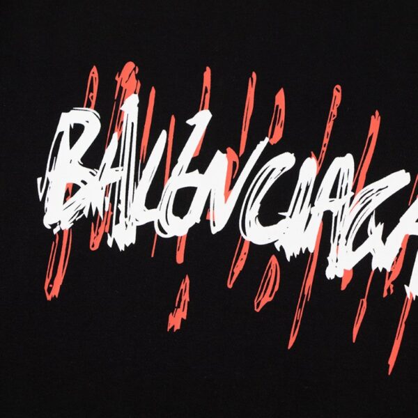 dfhfdh-3.jpg BLNCG T-shirt Graffiti Print Black