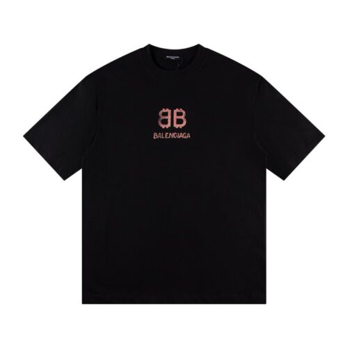 BLNCG T-shirt BB Gothic Print Black
