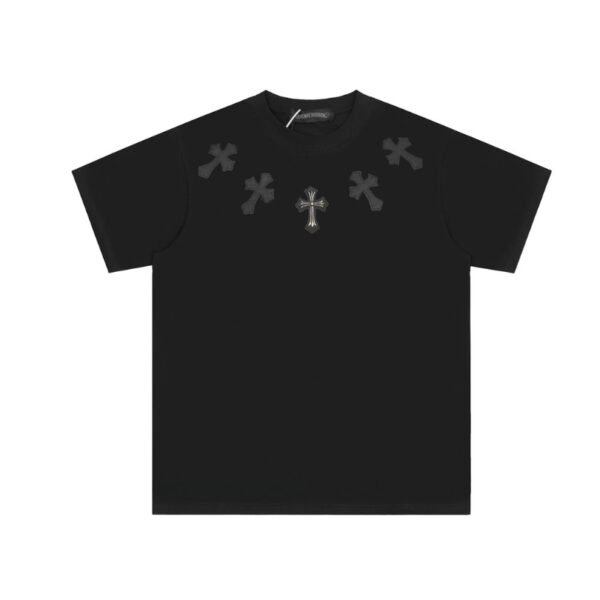 CHRM HRTS T-shirt Cross All Black