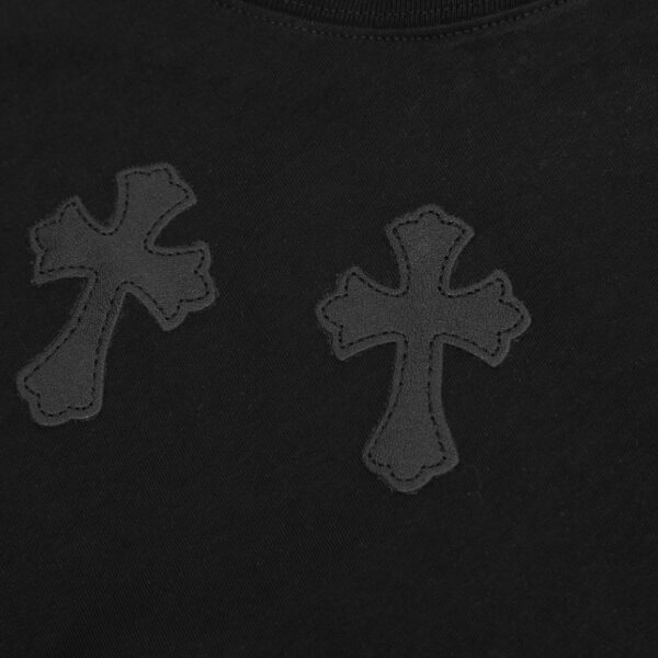 CHRM HRTS T-shirt Cross All Black