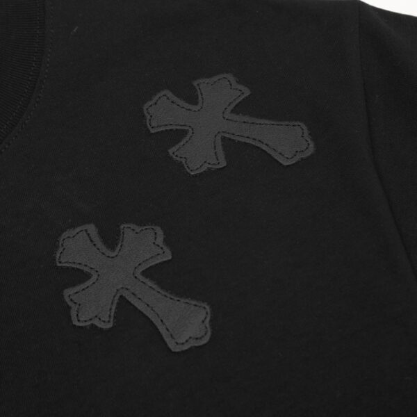 CHRM HRTS T-shirt Cross All Black