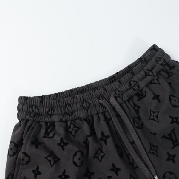 dsfvdfv-3.jpg LV Shorts Monogram Grey Black