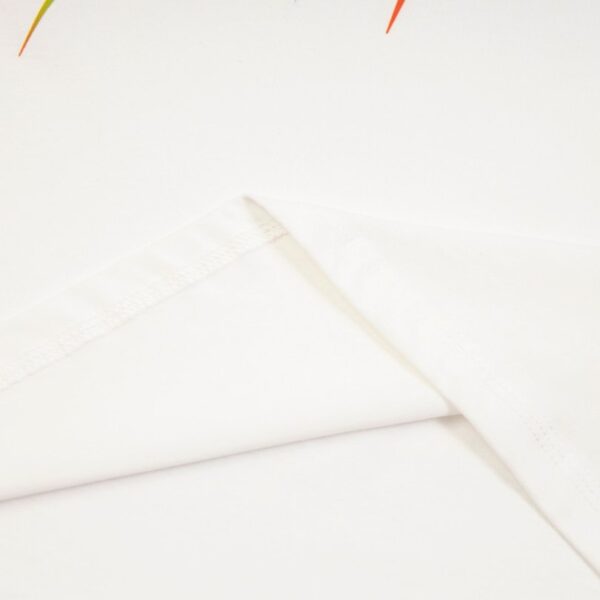 GG T-shirt Rainbow Logo White