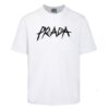 PRD T-shirt Milano White Graphic Logo