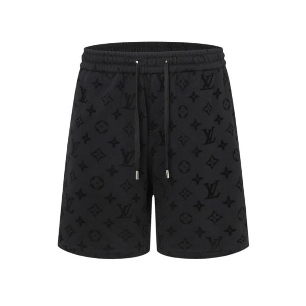 fbvdfb-1.jpg LV Shorts Monogram Black