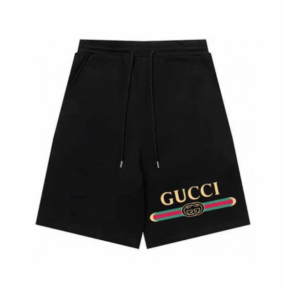 fcbb-2.jpg GG Shorts Black Logo Print