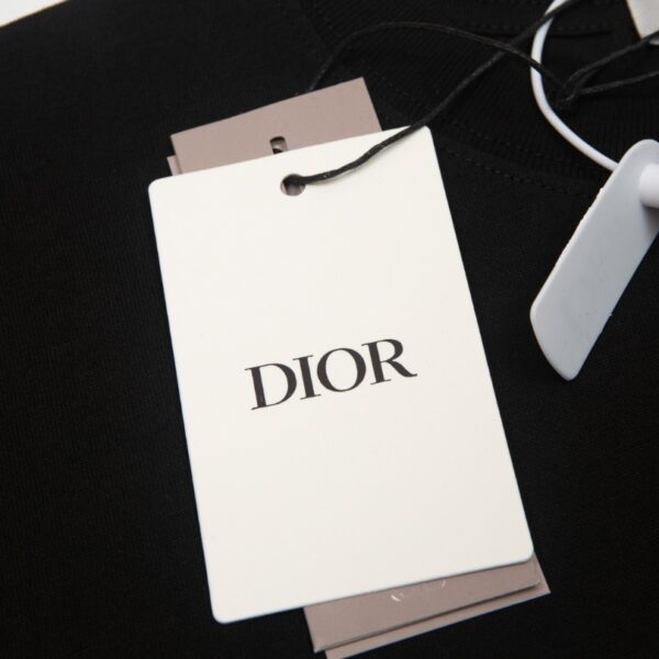 CD T-shirt Embossed Monogram Navy