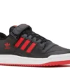 FORUM LOW ‘BLACK VIVID RED’