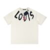 LV T-shirt Brushstroke Logo White