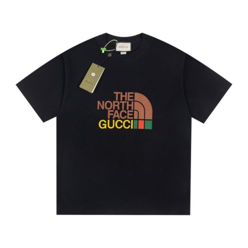 GG X TNF T-Shirt Black