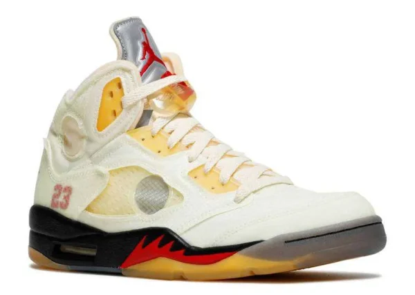 JORDAN RETRO 5 OFF-WHITE ‘SAIL’