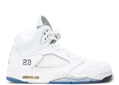 jordan-retro-5-white-metallic.webp JORDAN RETRO 5 ‘WHITE METALLIC’