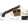 portofino-sneakers-in-printed-nappa-calfskin-with-patch-white.webp Portofino sneakers in printed nappa calfskin with patch White