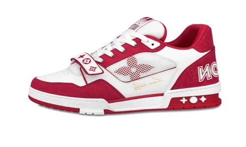 red-monogram-denim-cinturino.webp Red Monogram Denim Cinturino