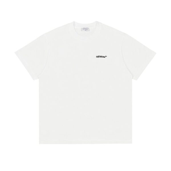 rthtrh2036-2.jpg OFF-WHT T-shirt Arrows Logo Black White