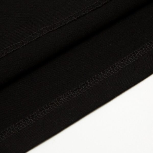 CD T-shirt Black Graphic Logo Couture