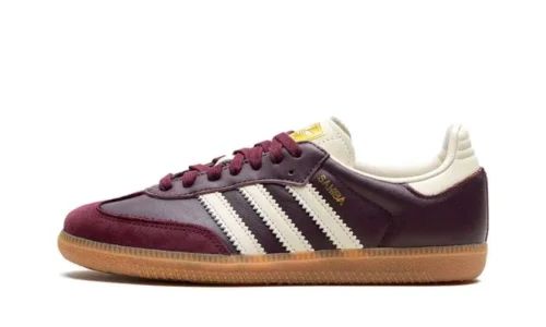 Samba OG Maroon Gold Metallic
