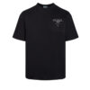 sdd323-10.jpg PRD T-shirt Milano Crest Logo Black