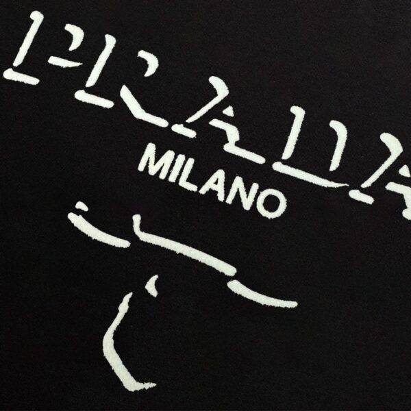 sdd323-6.jpg PRD T-shirt Milano Crest Logo Black