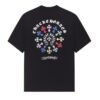 CHRM HRTS T-shirt Multicolor Cross Wreath Black