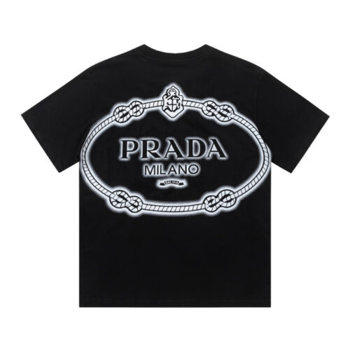 PRD T-shirt Milano Rope Logo Black