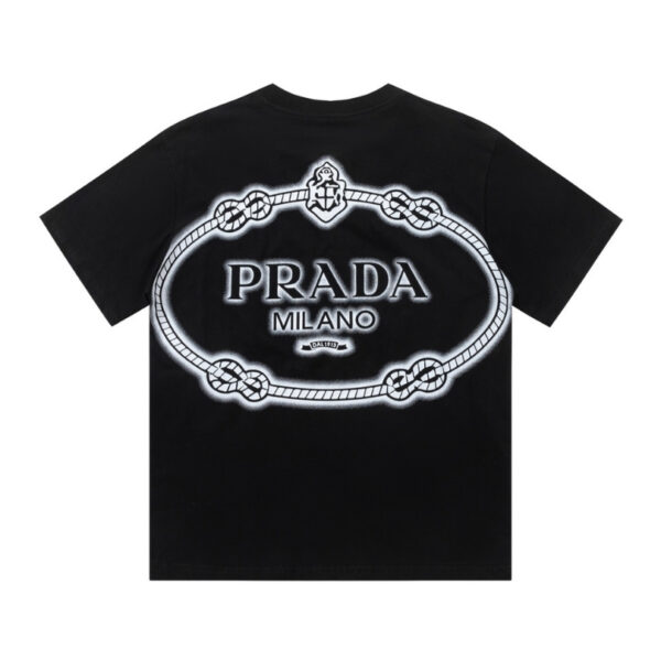 PRD T-shirt Milano Rope Logo Black