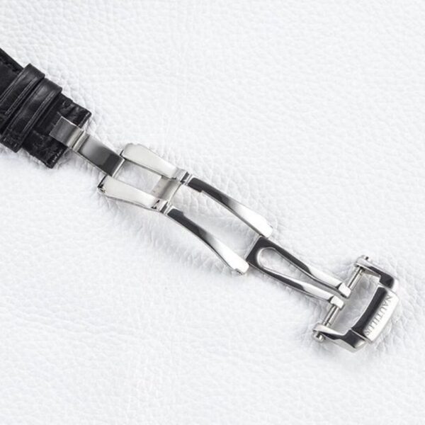 PP Nautilus Chronograph Black Leather