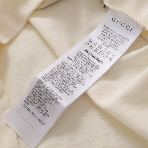 GG T-shirt Double G Logo White