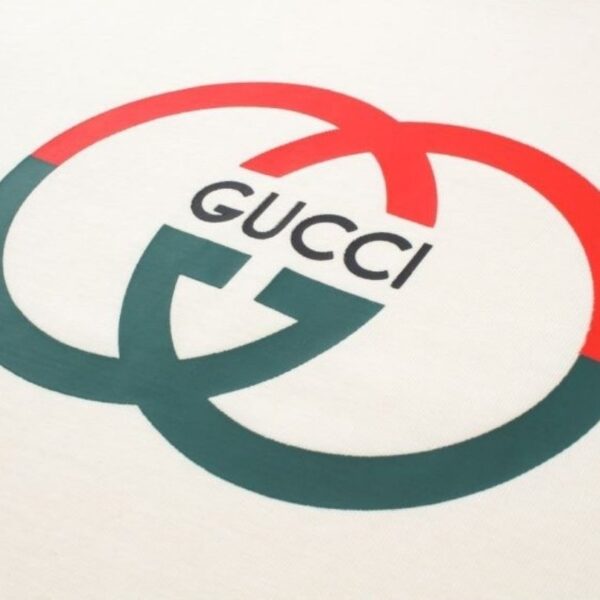 GG T-shirt Double G Logo White