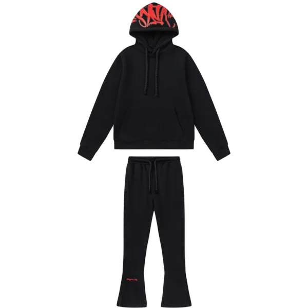 Syna World Black Red Tracksuit