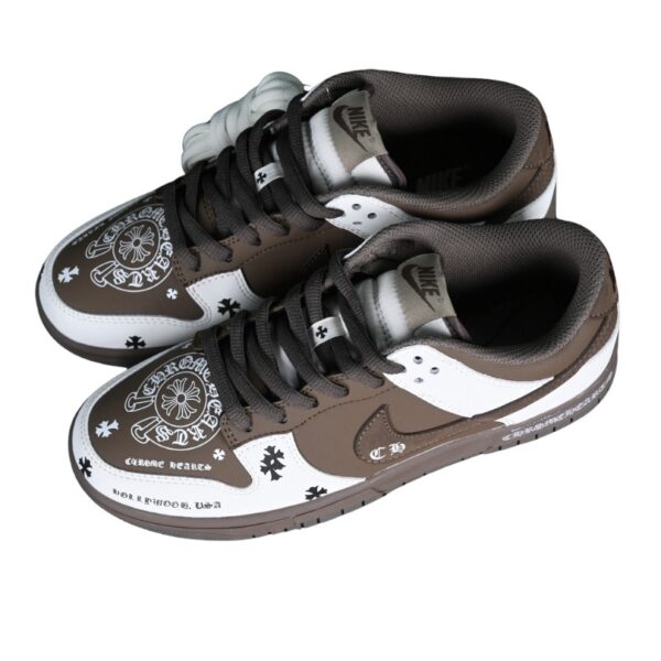 tdhhtrh-2.jpg NK Dunk Low Chrome Hearts Custom