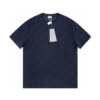 wefef0136-3.jpg CD T-shirt Embossed Monogram Navy