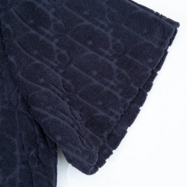 wefef0136-4.jpg CD T-shirt Embossed Monogram Navy