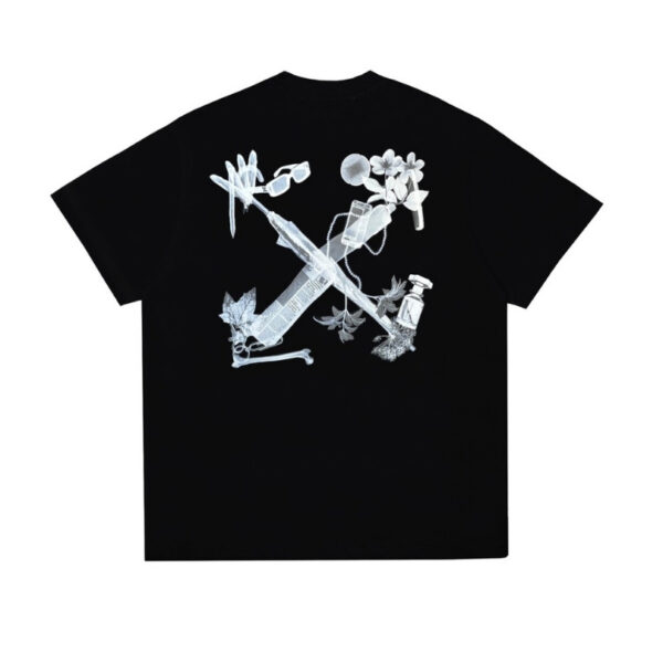 OFF-WHT T-shirt X-ray Graphic Design